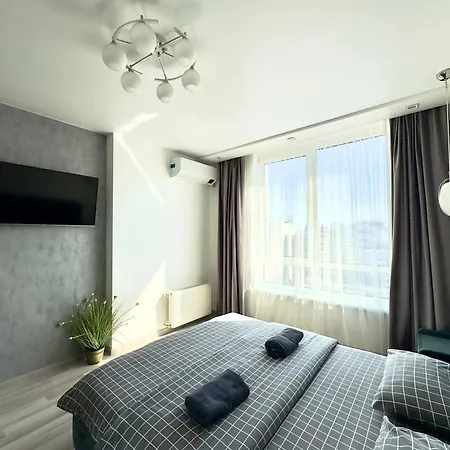 новобудова сам центр вул шевченка 60 оперний 10хв Apartmán Lvov